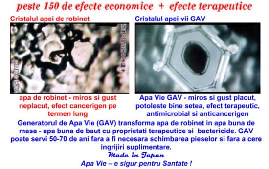 Garantie filtru de apa vie gav 5 ani